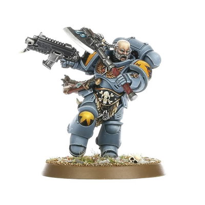 Space Wolves Primaris Battle Leader Haldor Icepelt