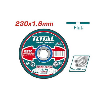 Disco&nbsp;Abrasivo&nbsp;de&nbsp;Corte&nbsp;230x1.6mm&nbsp;TOTAL&nbsp;TAC2162301