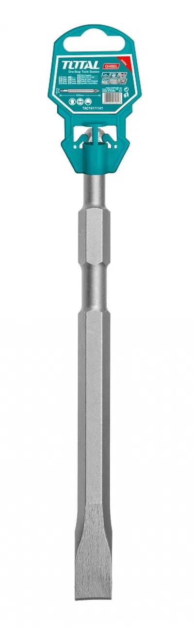 Cincel Plano 17x280x22mm Hexagonal TOTAL TAC153172