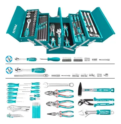 Caja&nbsp;de&nbsp;Herramientas&nbsp;Manuales&nbsp;de&nbsp;108&nbsp;Pcs&nbsp;INDUSTRIAL&nbsp;TOTAL&nbsp;THTCS121081