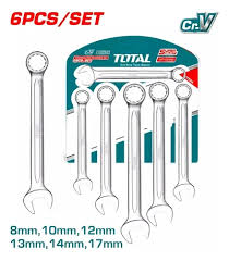 Set Llaves Combinadas 6pcs INDUSTRIAL TOTAL THT102266