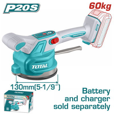 Ventosa Vibradora para Baldosas 20V&nbsp;TOTAL&nbsp;TTVLI2001