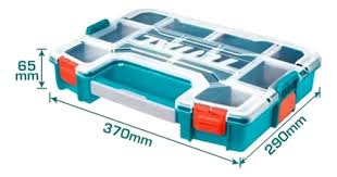 Estuche Organizador Apilable 15" TOTAL TPBX1151