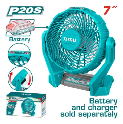 Ventilador 20V TOTAL TFALI2007