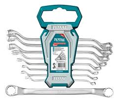 Set Llaves Acodadas Doble Boca INDUSTRIAL TOTAL THT102486