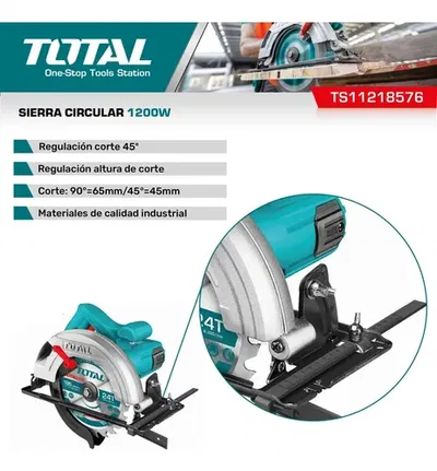 Sierra Circular 1200W INDUSTRIAL TOTAL TS11218576-4