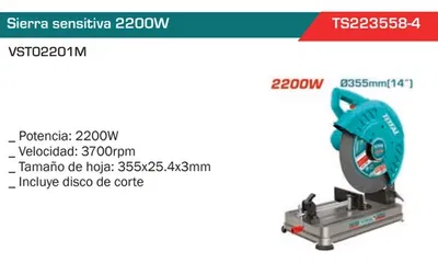 Sierra Sensitiva 2200W TOTAL TS223558-4
