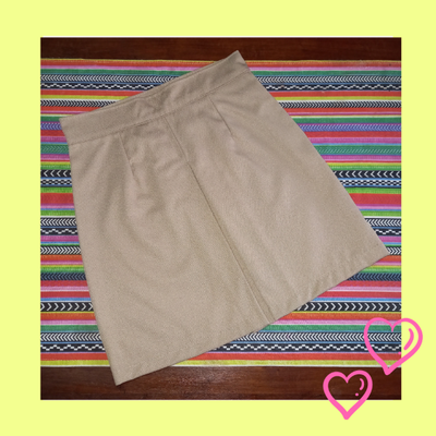 Pollera beige
