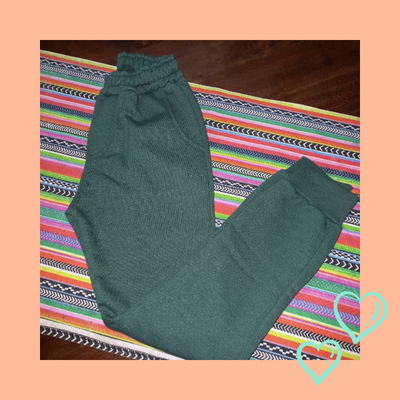 Pantalon Babucha clasica de algodon frizado