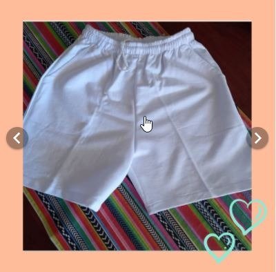 Short de algodón