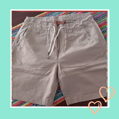 Bermuda jogger beige