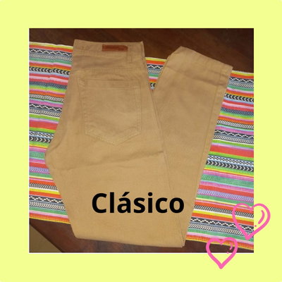 Pantalon beige clasico (juvenil -adulto)