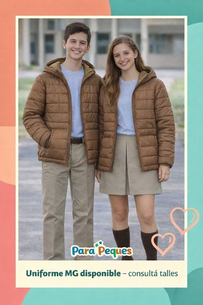 Campera acanalada juvenil