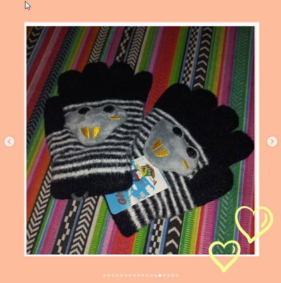 Guantes de personajes