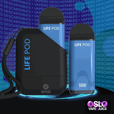 Life pod Eco + Cartucho life pod 8000 puffs 5%