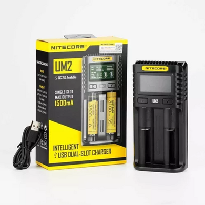 Cargador de baterias Nitecore Um2