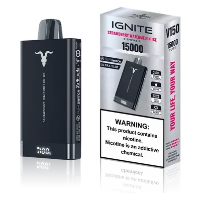 Vaper descartable Ignite V150 15000 puffs 5% de nicotina