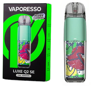 Pod vaporesso Luxe Q2 SE + esencia 30ml (sabor a eleccion)