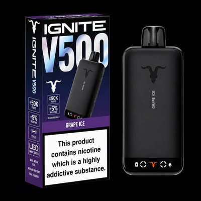 Descartable v500 50000 PUFFS 5% 