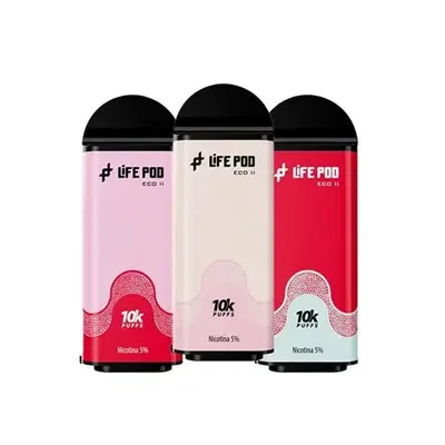 Respuesto life pod refil 2 10000puffs 5% 