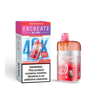 Descartable Ebcreate bc pro 40000puffs 5% 
