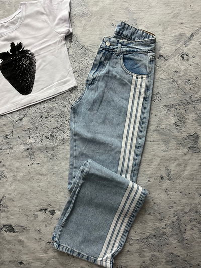 JEAN WIDE LEG LINEAL 