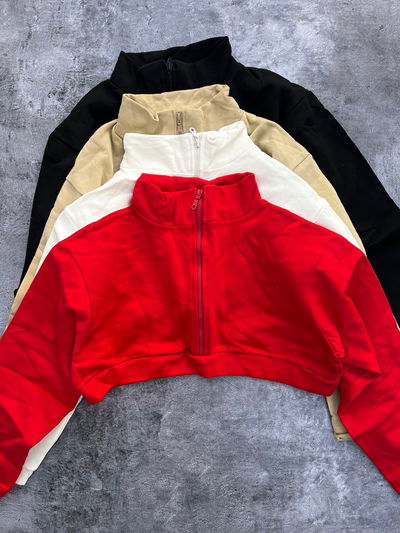 BUZO FRIZADO BOXY FIT