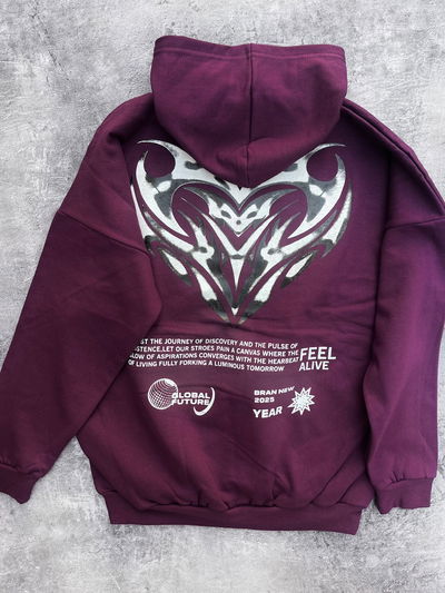 MAXIBUZO CORAZÓN VIOLETA