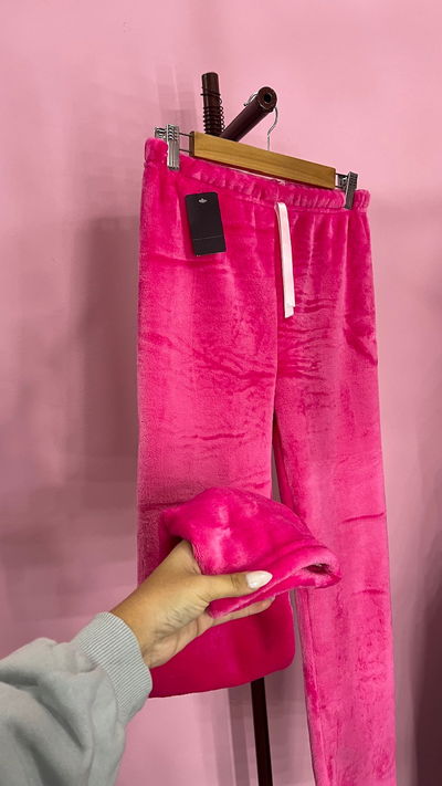Pijama liso rosa