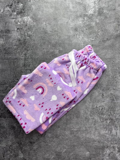 PIJAMA LILA ARCOIRIS