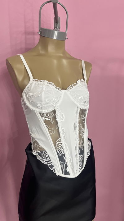 CORSET IMPORTADO BLANCO
