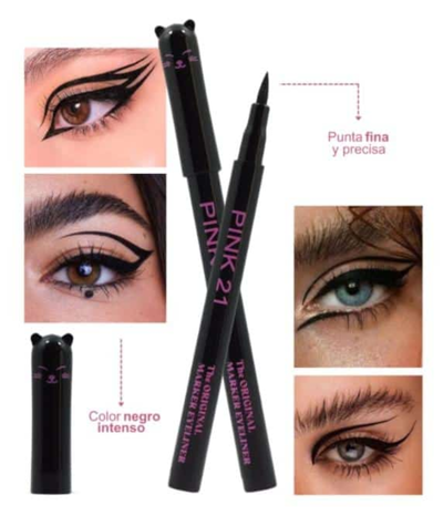Delineador gato pink21 