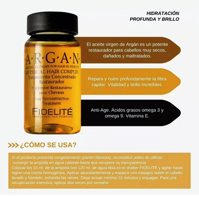 Ampollas de argán fidelite