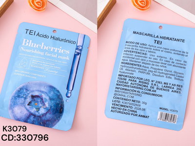 Mascarilla hidratante Tei Cosmetic 