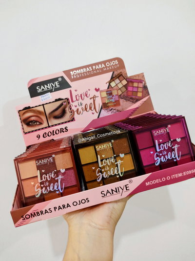 Sombras Love is Sweet Saniye 