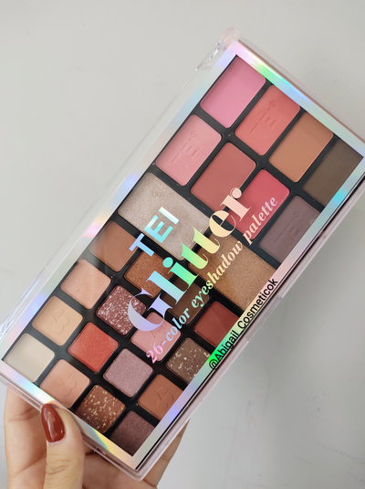 Paleta Glitter 26 Tonos Tei Cosmetic 