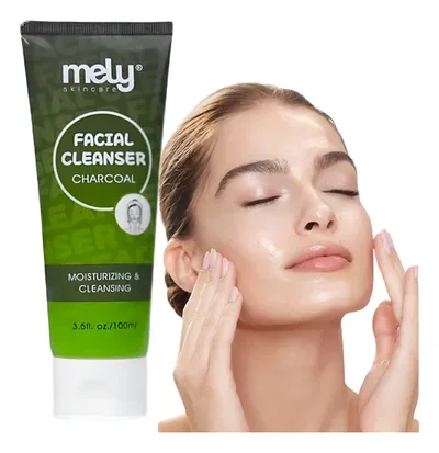 Gel de Limpieza Facial con Carbón Activado Mely