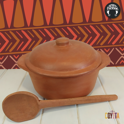 Olla clasica + cuchara de algarrobo de regalo