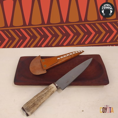 Tabla + cuchillo campero
