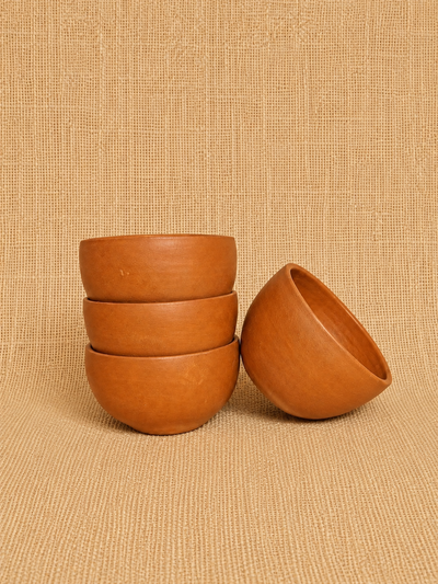 Cazuela marron lisas