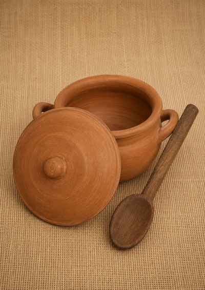 Olla locrera 2,5 litros (cuchara de algarrobo de regalo)