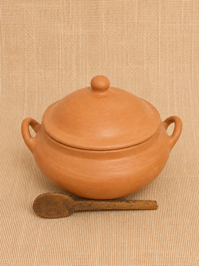 Olla locrera extragrande 8,5l  (cuchara de algarrobo de regalo)