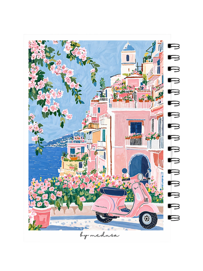 Cuaderno A4 Ariella Anillado Tapa Dura