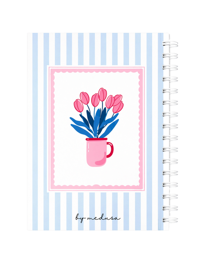 Cuaderno A5 Lissete Anillado Tapa Dura
