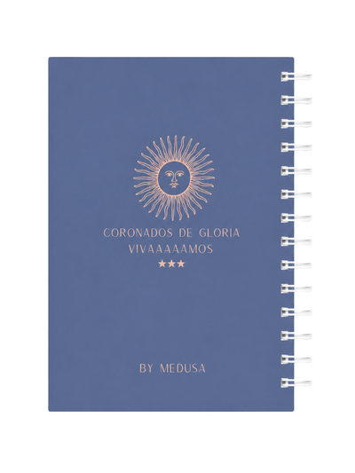 Cuaderno A5 Coronados de Gloria Anillado Tapa Dura