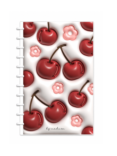 Cuaderno A4 Dotty Cereza Sistema de Discos
