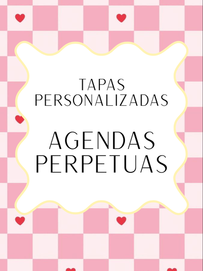 Agenda TAPAS PERSONALIZADAS Perpetua Sistema de discos