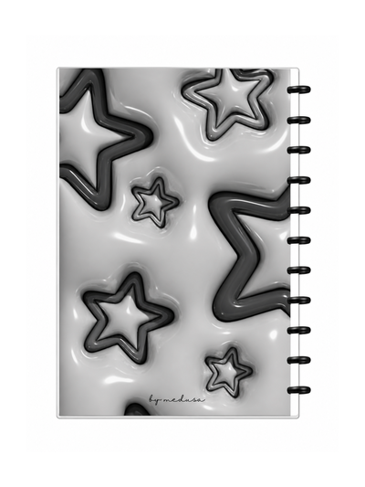 Cuaderno A4 Dotty Black Sistema de Discos