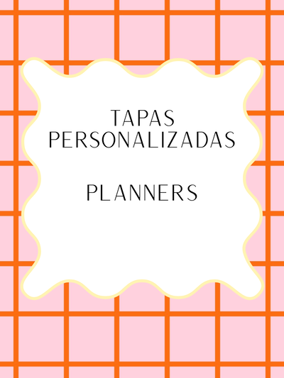 Planner TAPAS PERSONALIZADAS Sistema de Discos