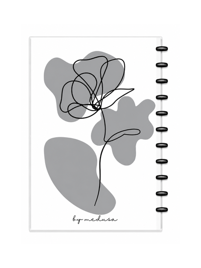 Cuaderno A4 Butterfly Black  Sistema de Discos